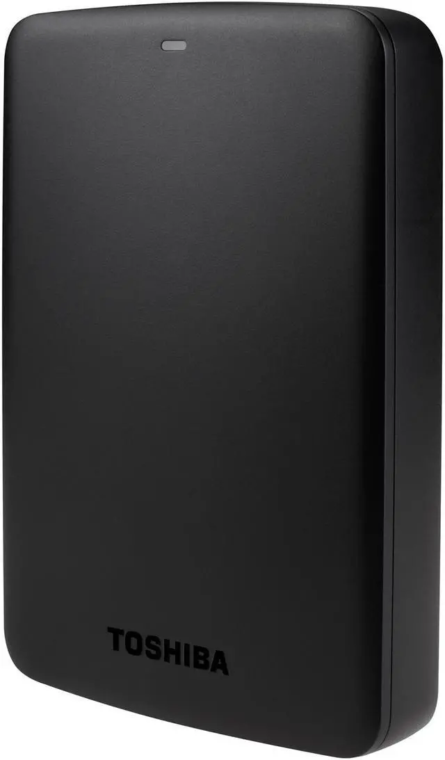 Alt view image 2 of 8 - TOSHIBA 3TB Canvio Basics Portable Hard Drive USB 3.0 Model HDTB330XK3CA Black