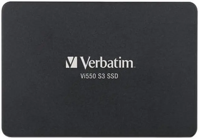 Alt view image 2 of 3 - Verbatim Vi550 256GB Solid State Drive - SATA (SATA/600) - 2.5" Drive - 150TB (TBW) - Internal