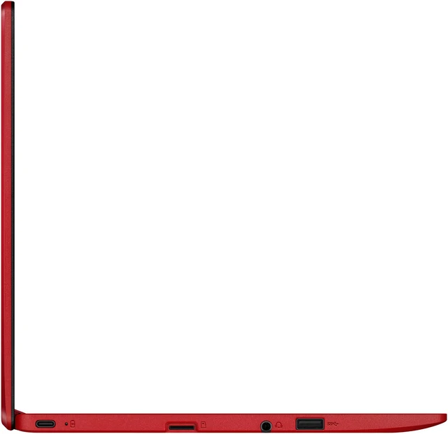Alt view image 7 of 17 - ASUS Chromebook C223NA-DH02-RD 11.6" HD Display, Intel Dual-Core Celeron N3350 Processor (up to 2.4 GHz) 4 GB RAM, 32 GB eMMC Storage, Red