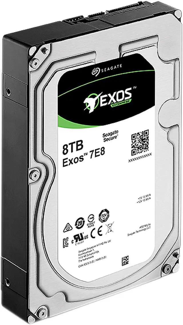 Alt view image 4 of 5 - Seagate Technology ST8000NM0055 Seagate Enterprise ST8000NM0055 8 TB 3.5" Internal Hard Drive - SATA - 7200 - 256 MB Buffer - OEM