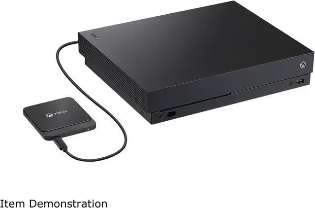 Alt view image 5 of 6 - Seagate Xbox Game Drive 1TB USB 3.0 External / Portable Solid State Drive - Designed for Xbox One (STHB1000401)