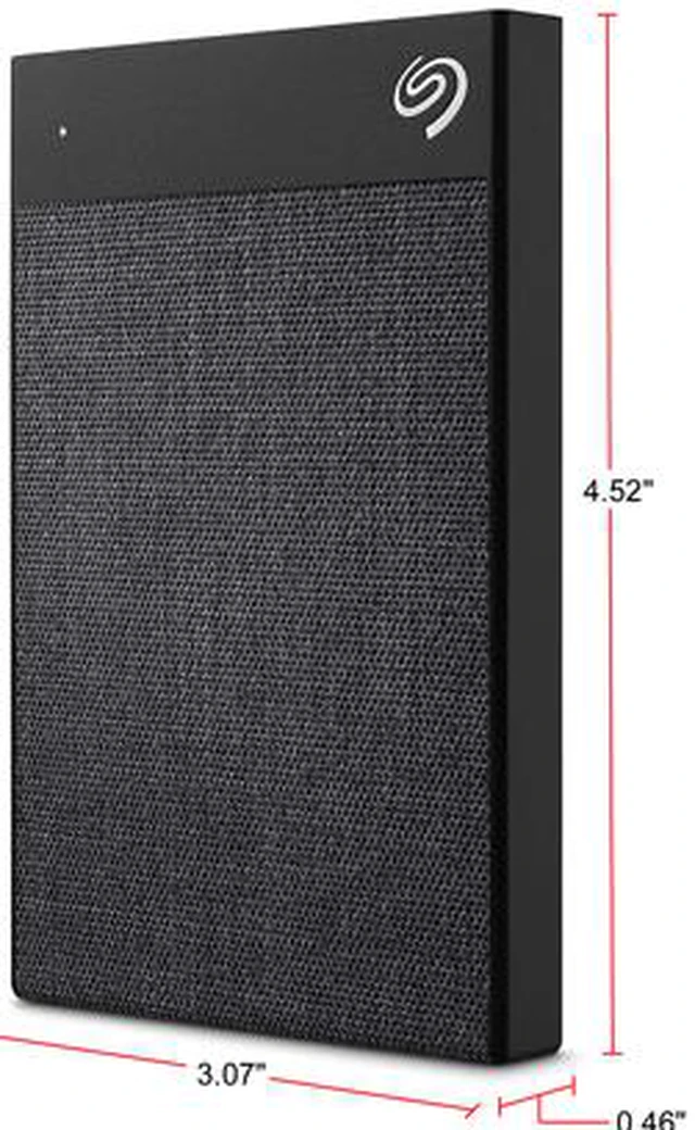Alt view image 3 of 3 - Seagate Backup Plus Ultra Touch 2TB External Hard Drive Portable USB-C USB 3.0 (STHH2000400)