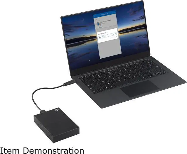 Alt view image 4 of 4 - Seagate 5TB Backup Plus Portable Drive USB 3.0 Model STHP5000400 Black