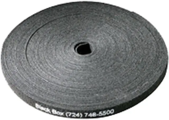 Main image of Black Box FT9545A Hook and Loop Bundle Cable Wrap - 5/8" x 15', Black, 15 ft. Roll
