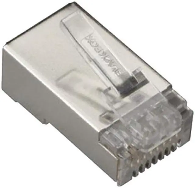 Main image of Black Box work Services FMTP6S-100PAK Cat6 Shielded Modular Plug - 100 Pack