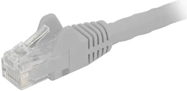 Alt view image 2 of 2 - StarTech N6PATCH20WH StarTech.com Cat6 Patch Cable - 20 ft. - White Ethernet Cable - Snagless RJ45 Cable - Ethernet Cord - Cat 6 Cable