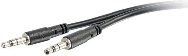 Main image of 10 ft. Slim Aux 3.5mm Male to Male Cable