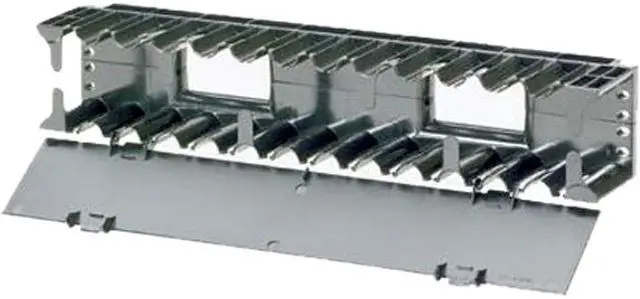 Main image of Panduit NCMHF2 Netmanager Horizontal Cable Manager - Cable Management Kit - Black