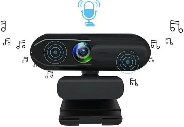 Alt view image 2 of 6 - EACH Full HD Webcam 1080p USB Webcam Autofocus Camera HDR Webcam Widescreen with Privacy Cover Video Calling and Recording for Laptop PC Skype Stream Gaming