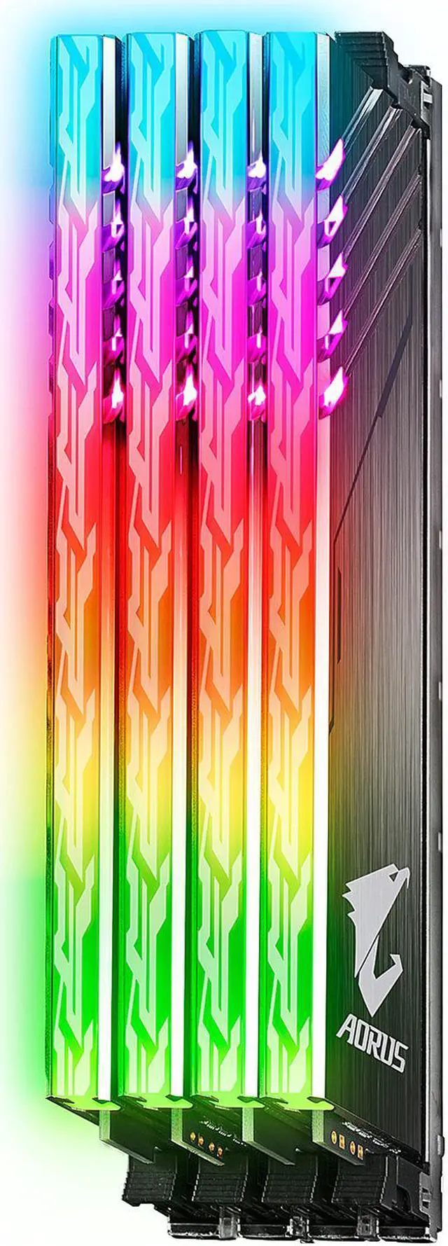 Alt view image 6 of 9 - Gigabyte AORUS RGB 16GB (2 x 8GB) 288-Pin DDR4 SDRAM DDR4 3200 (PC4 25600) with Additional 2 Sticks of Demo Kit, Desktop Memory Model GP-AR32C16S8K2SU416R