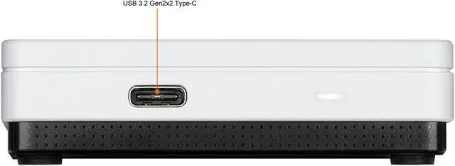 Alt view image 5 of 9 - GIGABYTE Vision Drive 1TB USB 3.2 Gen 2x2 (USB-C) 3D TLC External Solid State Drive