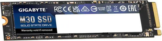 GIGABYTE M30 1TB M.2 2280 NVMe PCIe 3.0 x4 SSD (GP-GM301TB-G