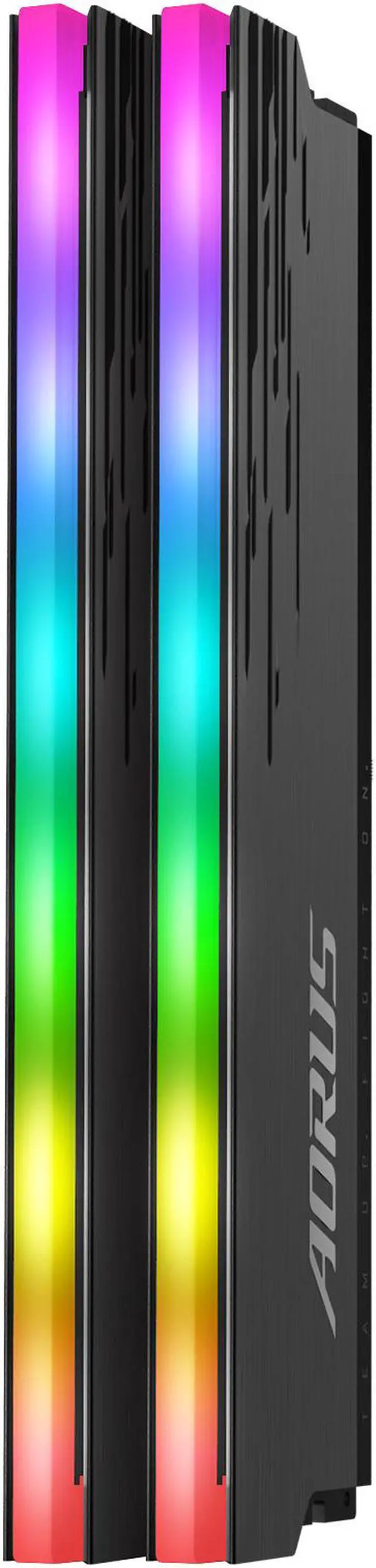 Alt view image 4 of 5 - Gigabyte AORUS RGB 16GB (2 x 8GB) 288-Pin PC RAM DDR4 3733 (PC4 29800) Desktop Memory Model GP-ARS16G37