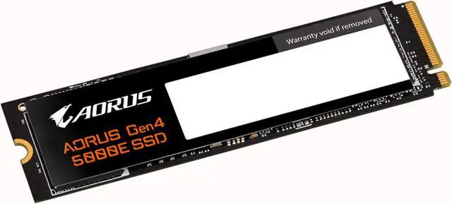 Alt view image 5 of 7 - GIGABYTE AORUS Gen4 5000E M.2 2280 1TB PCI-Express 4.0 x4 3D NAND TLC Internal Solid State Drive (SSD) AG450E1TB-G