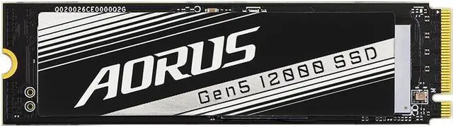 Alt view image 4 of 5 - GIGABYTE AORUS Gen5 SSD 12000 SSD 2TB PCIe 5.0 NVMe M.2 Internal Solid State Hard Drive with Read Speed Up to 12400MB/s, Write Speed Up to 11800MB/s, AG512K2TB