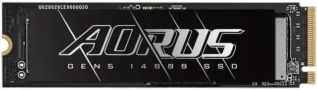 Alt view image 4 of 6 - GIGABYTE AORUS Gen5 14000 SSD 2TB PCIe 5.0 NVMe M.2 Internal Solid State Hard Drive with Read Speed Up to 14500MB/s, Write Speed Up to 12700MB/s, AG514K2TB