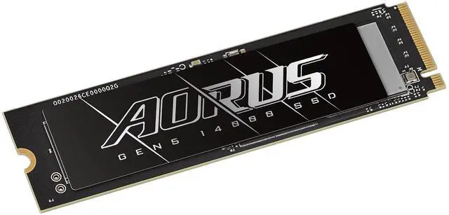 Alt view image 5 of 6 - GIGABYTE AORUS Gen5 14000 SSD 2TB PCIe 5.0 NVMe M.2 Internal Solid State Hard Drive with Read Speed Up to 14500MB/s, Write Speed Up to 12700MB/s, AG514K2TB