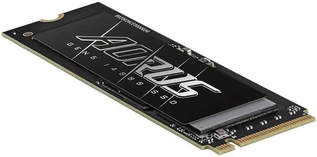 Alt view image 3 of 6 - GIGABYTE AORUS Gen5 14000 SSD 1TB PCIe 5.0 NVMe M.2 Internal Solid State Hard Drive with Read Speed Up to 12400MB/s, Write Speed Up to 11800MB/s, AG512K1TB