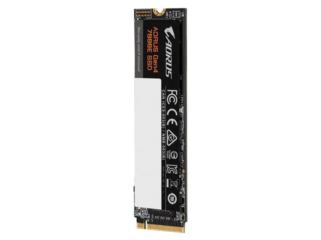 Alt view image 4 of 4 - GIGABYTE AORUS Gen4 7000E SSD 1TB PCIe 4.0 NVMe M.2 Internal Solid State Hard Drive with Read Speed Up to 7100MB/s, Write Speed Up to 6100MB/s, AG470E1TB