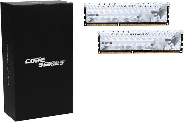 Alt view image 4 of 4 - Avexir Core Series 8GB (2 x 4GB) DDR3 2400 (PC3 19200) Memory Kit Model AVD3U24001104G-2CSW