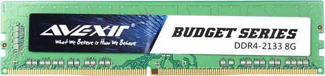 Alt view image 2 of 3 - Avexir Budget Series 8GB DDR4 2133 (PC4 17060) Desktop Memory Model AVD4U21331508G-1BW