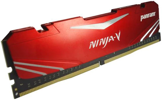 Alt view image 2 of 4 - PANRAM Ninja-V 16GB (2 x 8GB) DDR4 3000 (PC4 24000) Desktop Memory Model PUD43000C168G2NJR