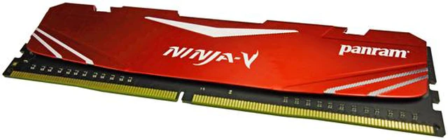 Alt view image 3 of 4 - PANRAM Ninja-V 16GB (2 x 8GB) DDR4 3000 (PC4 24000) Desktop Memory Model PUD43000C168G2NJR