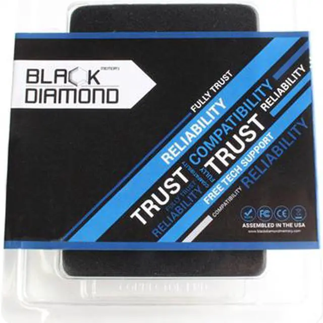 Alt view image 2 of 3 - Black Diamond Memory Sonic Series BDSSDS256G 2.5" 256GB SATA III Internal Solid State Drive