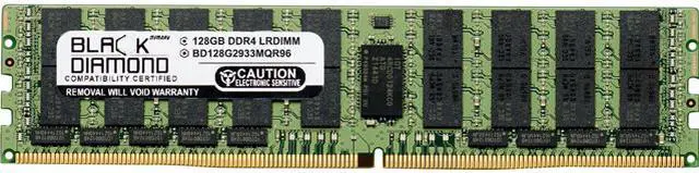 Main image of Black Diamond Memory 128GB ECC Registered DDR4 2933 (PC4 23400) Server Memory Model BD128G2933MQR96