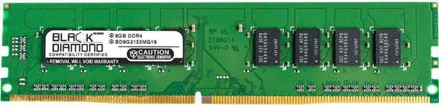 Main image of Black Diamond Memory 8GB DDR4 2133 (PC4 17000) Desktop Memory Model BD8G2133MQ22