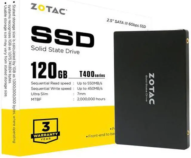 Alt view image 6 of 7 - ZOTAC T400 2.5" 120GB SATA III Internal Solid State Drive (SSD) ZTSSD-S11-120G-P