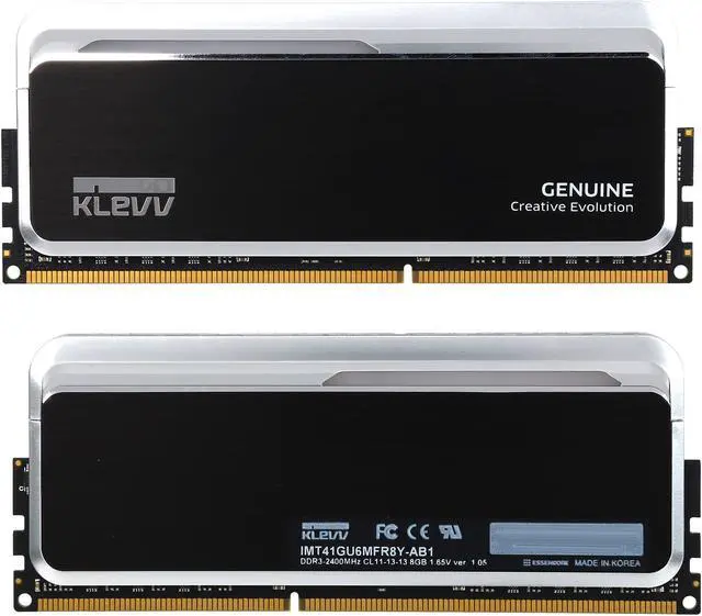 Alt view image 3 of 4 - Klevv Genuine 32GB (4 x 8GB) DDR3 2400 (PC3 19200) Memory Model KM3G8GX4Y-2400-11-13-13-31-0
