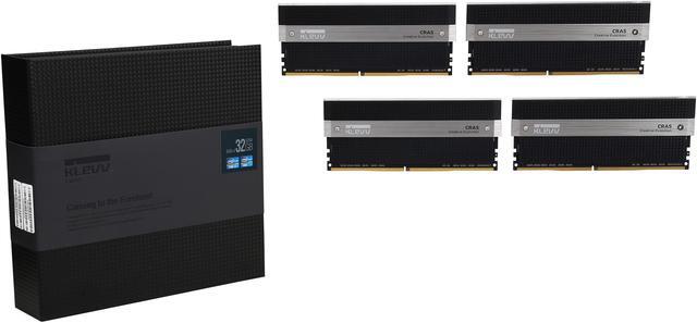 Alt view image 5 of 5 - Klevv Cras 32GB (4 x 8GB) DDR4 2800 (PC4 22400) Memory Model KM4C8GX4N-2800-16-16-16-36-0