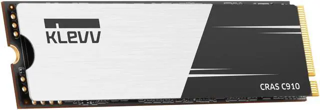 Alt view image 2 of 8 - KLEVV CRAS C910 2TB M.2 2280 SLC Cache NVMe PCIe Gen4x4 Laptop & Desktop Internal SSD Heatsink Included, up to 5200MB/s (K02TBM2SP0-C91)