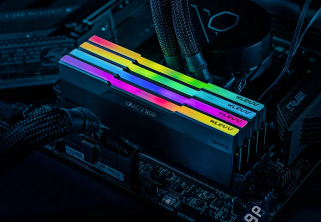 Alt view image 3 of 4 - Klevv 64GB (2 x 32GB) DDR5 6000 (PC5 48000) Desktop Memory Model KD5BGUA80-60A300G
