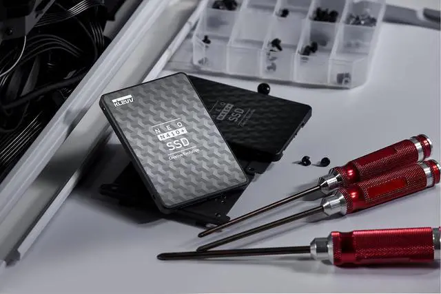 Alt view image 2 of 2 - KLEVV 2.5" 512GB SATA III 3D NAND TLC Internal Solid State Drive (SSD) NEO N410+