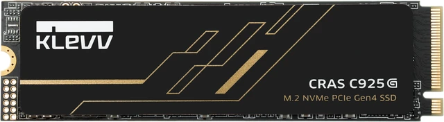 Main image of KLEVV CRAS C925G 2TB M.2 2280 NVMe PCIe Gen4x4 Internal Gaming SSD with Graphene Heatsink, Compatible with PS5, up to 7400MB/s (K02TBM2SP0-25G)