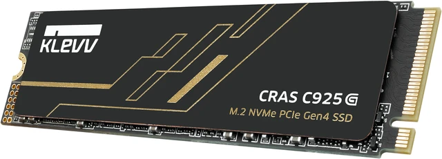Alt view image 3 of 19 - KLEVV CRAS C925G 2TB M.2 2280 NVMe PCIe Gen4x4 Internal Gaming SSD with Graphene Heatsink, Compatible with PS5, up to 7400MB/s (K02TBM2SP0-25G)