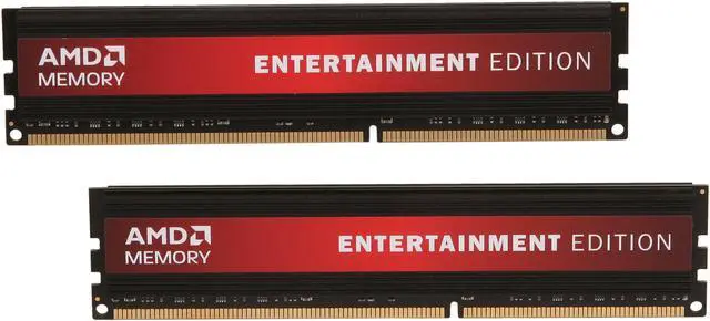 Main image of AMD Entertainment Edition 16GB (2 x 8GB) DDR3 1600 (PC3 12800) Desktop Memory Model Radeon RE1600 (AE316G1601U2K)