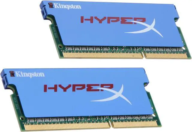 Main image of HyperX 4GB (2 x 2GB) 204-Pin DDR3 SO-DIMM DDR3 1066 (PC3 8500) Laptop Memory Model KHX8500S3ULK2/4GX