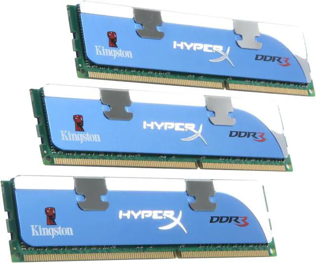 Main image of HyperX 12GB (3 x 4GB) DDR3 1600 (PC3 12800) Desktop Memory Model KHX12800D3K3/12GX