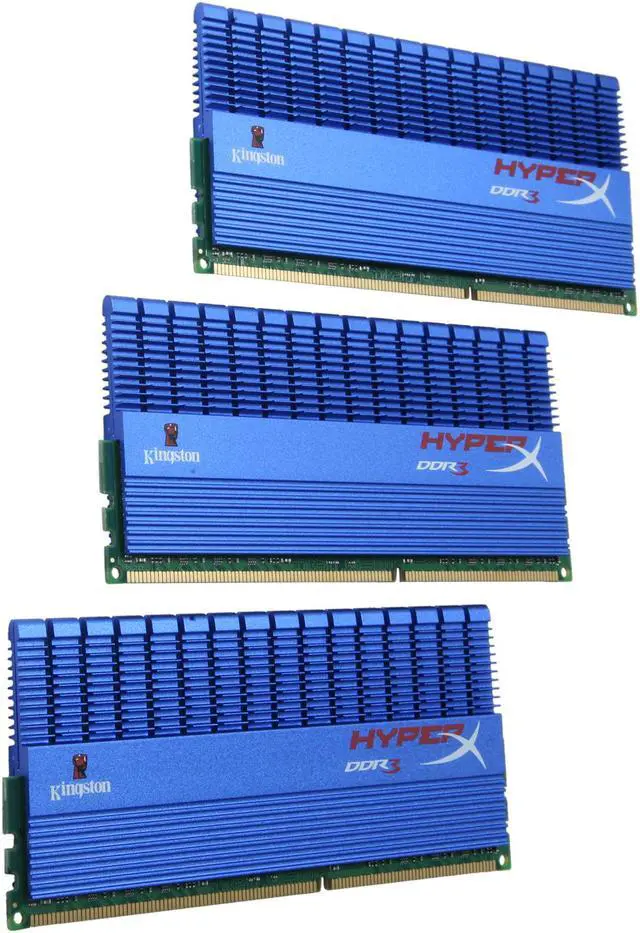 Main image of HyperX T1 Series 6GB (3 x 2GB) DDR3 2000 (PC3 16000) Desktop Memory Model KHX2000C8D3T1K3/6GX