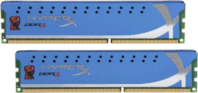 Main image of HyperX 4GB (2 x 2GB) DDR3 1333 Desktop Memory Model KHX1333C7D3K2/4GX