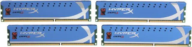 Main image of HyperX 8GB (4 x 2GB) DDR3 1333 Desktop Memory Model KHX1333C7D3K4/8GX