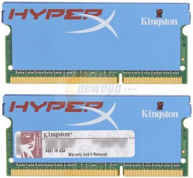 Alt view image 2 of 3 - HyperX 4GB (2 x 2GB) 204-Pin DDR3 SO-DIMM DDR3 1066 (PC3 8500) Laptop Memory Model KHX1066C5S3K2/4G