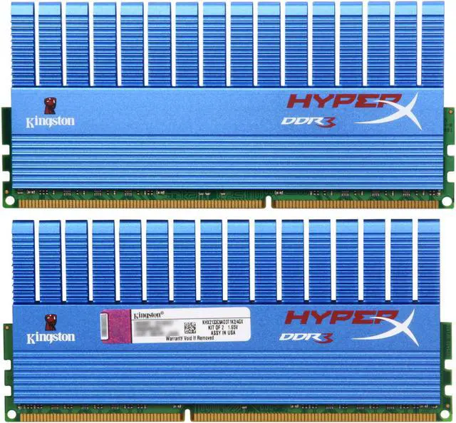 Alt view image 2 of 3 - HyperX T1 Series 4GB (2 x 2GB) DDR3 2133 Desktop Memory Model KHX2133C9AD3T1K2/4GX