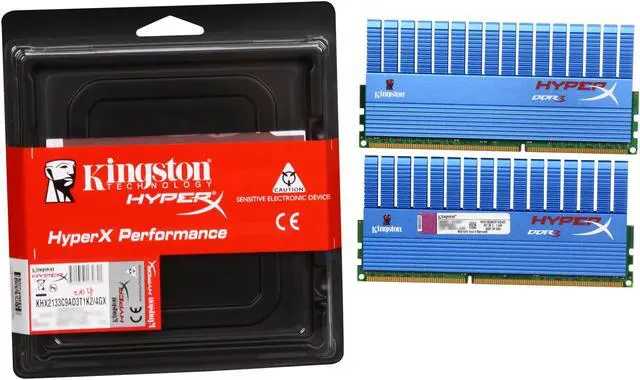 Alt view image 3 of 3 - HyperX T1 Series 4GB (2 x 2GB) DDR3 2133 Desktop Memory Model KHX2133C9AD3T1K2/4GX