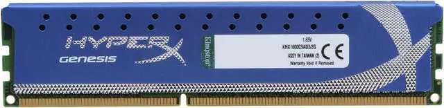 Main image of HyperX 2GB DDR3 1600 (PC3 12800) Desktop Memory Model KHX1600C9AD3/2G