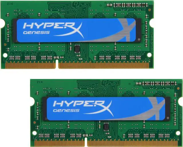 Main image of HyperX 8GB (2 x 4GB) 204-Pin DDR3 SO-DIMM DDR3 1600 (PC3 12800) Laptop Memory Model KHX1600C9S3K2/8GX