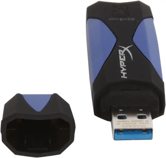 Alt view image 4 of 5 - HyperX DataTraveler HyperX 3.0 64GB USB 3.0 Flash Drive DTHX30/64GB
